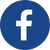 Blue facebook icon
