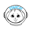 STARCat wearing space helmet